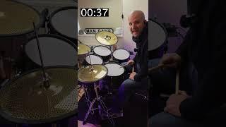 @ppstix 1 MINUTE DRUM LESSON: 16th Note Groove Part 2