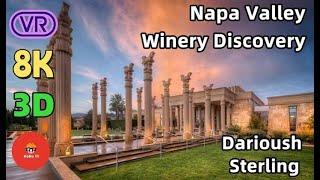 【360° VR】California Napa Valley Winery Discovery - The World's Top Wine Regions - Darioush /Sterling