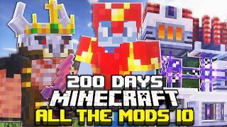 I Survived 200 Days in ALL THE MODS 10 in Minecraft