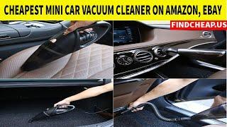 Cheapest Mini Car Vacuum Cleaner Portable Handheld  | Findcheap us