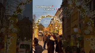 How does Strasbourg capture the spirit of Christmas so perfectly?  #strasbourg #france #shorts