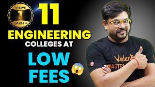 Low Fees Engineering Colleges in India | Attractive Package & Placements | JEE 2024@VedantuMath