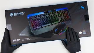 Sades Battle Ram RGB Gaming Keyboard and Mouse Combo Unboxing