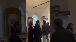 Телеканал Спас освещал Дни Достоевского в Оптиной Пустыни. Храм в Губино