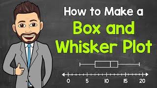 How to Make a Box and Whisker Plot (Box Plot) | Math with Mr. J