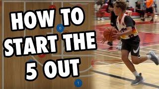 How To Start The 5 Out Offense
