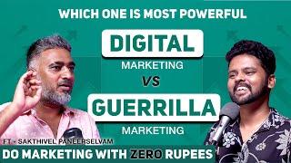 How to do Marketing with Zero Rupee? Learn Zero Rupee Marketing from Expert @sakthivelpannerselvam