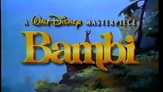 Bambi vhs promos 1997