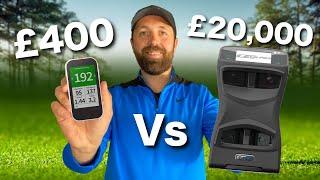 £400 Vs £20,000  GOLF LAUNCH MONITORS