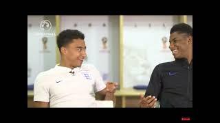 Jesse Lingard and Marcus Rashford roommates the weather #shorts  #england ￼