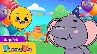 Happy Birthday Music - Fun Song  Balloon and Ben #happybirthday #happybirthdaysong