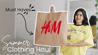 H&m Summer Haul | What to get from H&M | Wardrobe Must Haves