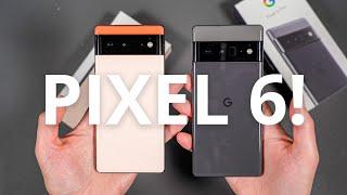 GOOGLE PIXEL 6, PIXEL 6 PRO UNBOXING & Tour!