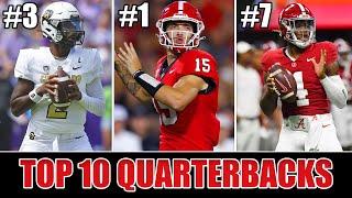 The Top 10 Quarterbacks in the 2025 NFL Draft | Summer Scouting