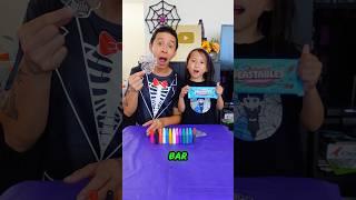 Sugar Skull Suncatchers Window Funny Art Challenge!  Who Will Win!? #shorts #artchallenges