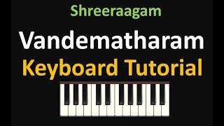 Vande Mataram - Patriotic Song - Keyboard/Piano Tutorial with fingering - Notation in Description