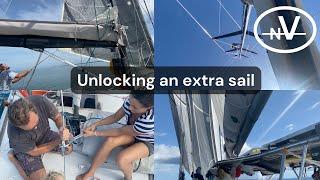 Triple Sail Thrills on our Open 60: 15-Minute Rigging Revelation!