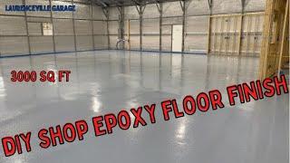 Epoxy Garage Floors, 3000 Sq. Ft. Garage Floor, Save Big Bucks!! TIPS for Beginners!!