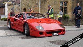 Ferrari Owners Club arrive in Broadway