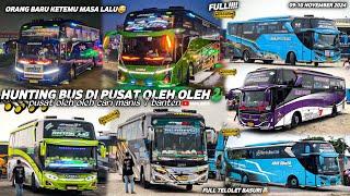 FULL BUS TELOLET BASURIhunting bus trip anyer di pusat oleh oleh cm7 banten‼️banyak bus artis??