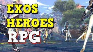 EXOS HEROES | RPG First Look | Worth Playing? | iOS & Android