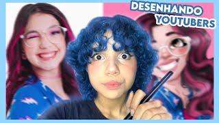 •DESENHANDO YOUTUBERS! ou tentando..