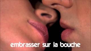 aprender francês # Vocabulaire # embrasser sur la bouche