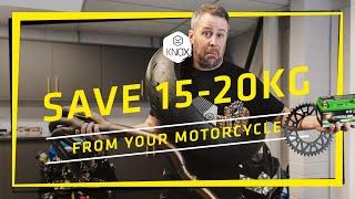 How to save weight from your motorcycle | Knox Armour