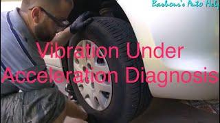 Vibration Under Acceleration Diagnosis