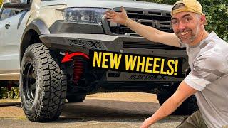 Ford Ranger Build – New Wheels & Aftermarket Steel Bumper
