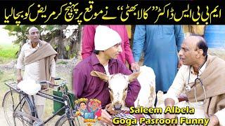 MBBS Doctor Kala Bhatti | Saleem Albela and Goga Pasroori very Funny Video