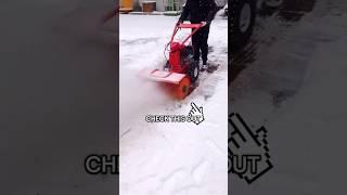 Snowmageddon Solutions: The Epic Snow Blower! #shorts