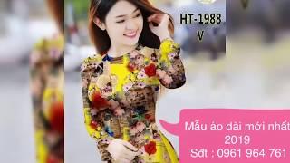 Những Mẫu Áo Dài Đẹp Nhất 2019