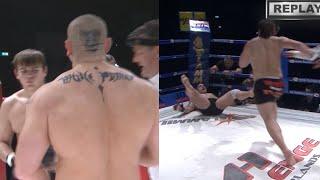 Fedor Emelianenko’s student submitted his opponent via standing guillotine choke! Viktor Nemkov