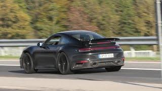 2020 PORSCHE 992 TURBO S SPIED TESTING AT THE NÜRBURGRING!