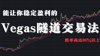 胜率80%以上｜能让你稳定盈利的Vegas隧道交易法｜合约交易｜高胜率策略