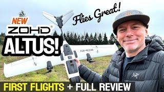 Flies Great!!! - ZOHD Altus Long Range Fpv Plane - Full Review & Flights