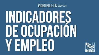 Indicadores de Ocupación y Empleo | Cifras al mes de marzo de 2020