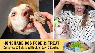 Homemade Dog Food Recipe  Complete & Balanced, Raw or Gently Cooked