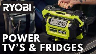 PORTABLE POWER! | RYOBI 80V 1000W Power Source