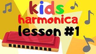 Harmonica Lessons for Kids: Lesson 1 (train sounds, part 1)