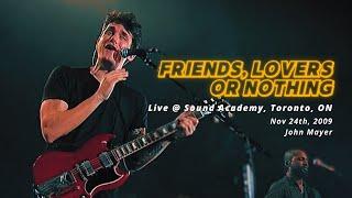 진지한 가사에 그렇지 못한 존 메이어의 에티튜드 ㅋ  Friends, Lovers or Nothing _ John Mayer Live [ 초월번역 / 자막 / 가사 / 해석 ]