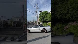 Honda NSX acceleration sound muffler sound! #HONDA #NSX