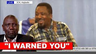DRAMA! Listen to what Pastor Ng'ang'a said after Ruto fired all Cabinet Ministers including Kindiki