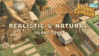 Realistic Natural Town with Stunning Terraforming // Animal Crossing New Horizons