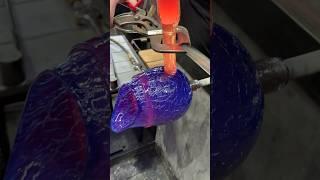 GLASS BLOWING making a HUGE Glass PITCHER ASMR (part 6)