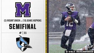 #5 Mount Union vs. #19 Johns Hopkins Highlights | D3 Football Semifinals 2024