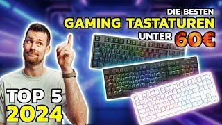 Die besten Gaming Tastaturen UNTER 50€ in 2024 | Top 5 | Test, Vergleich, Kaufberatung