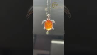 Jewelry 18K Gold Custom Sea Turtle Pendant