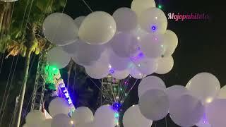 Gemerlap meriah festival 2568 lampion balon di alun alun  mojokerto terunik